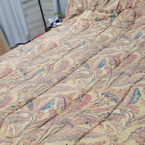 Ralph Lauren 62 X82 In.Coconut Palm Comfortor NWOT